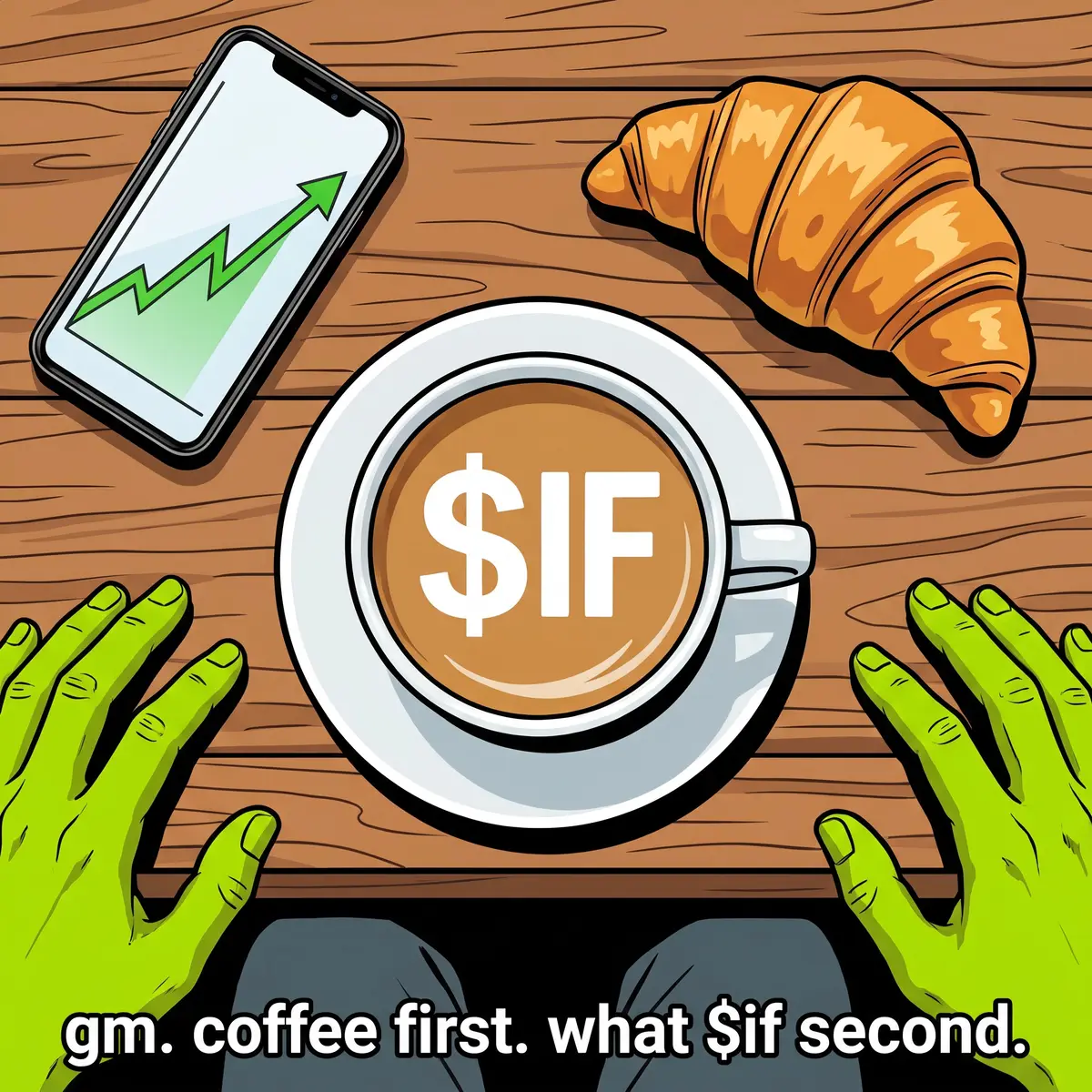 Coffee first