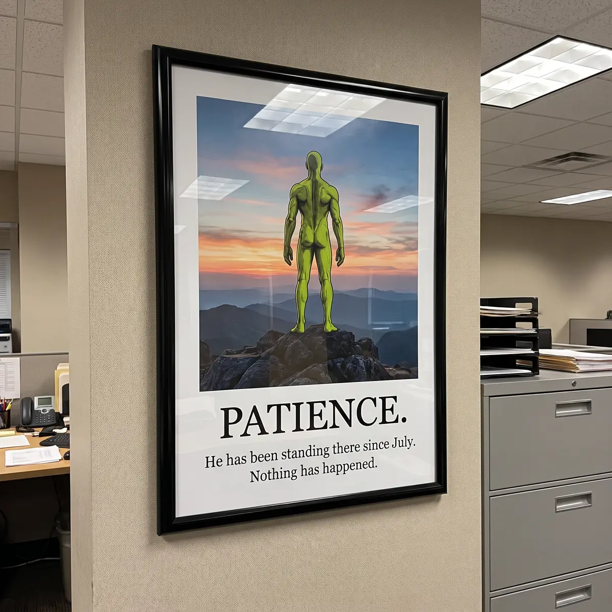 Motivational poster