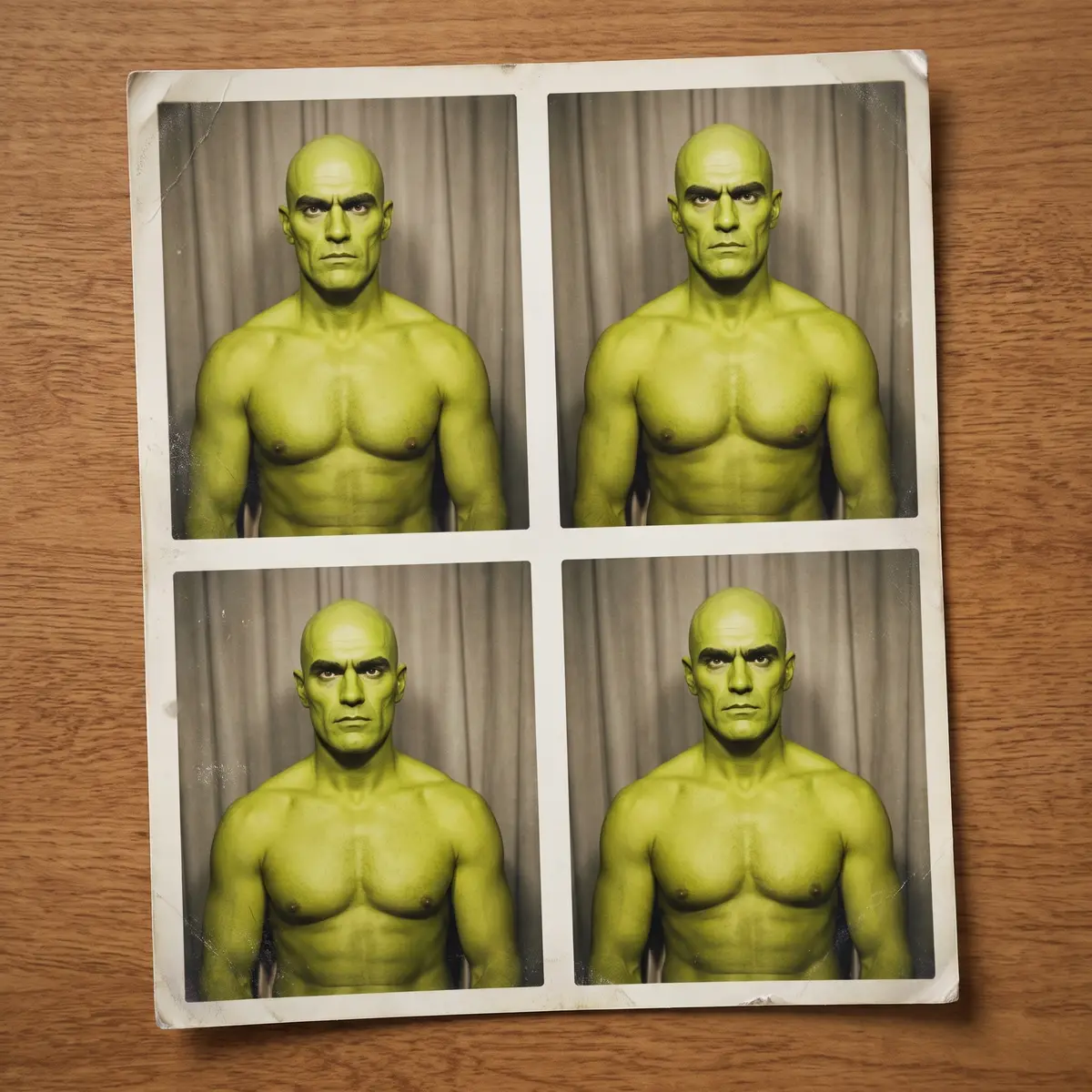 Photo booth strip