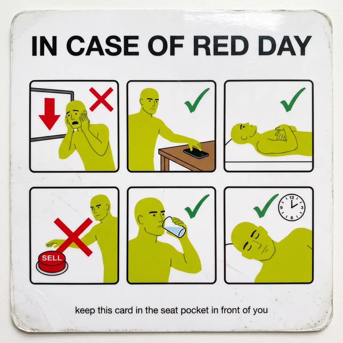 Safety card red day