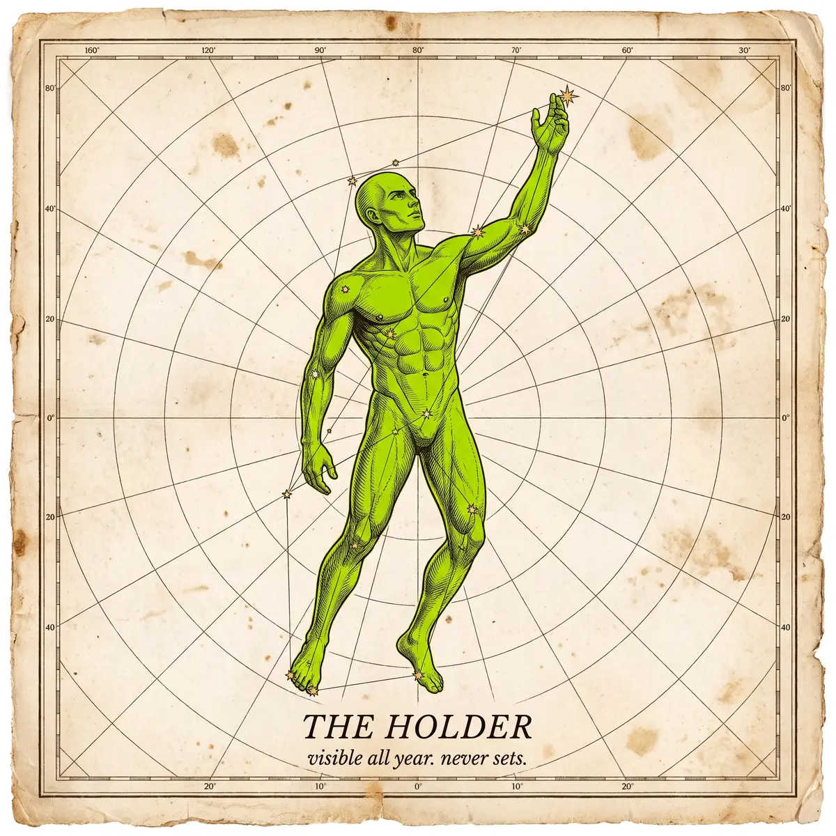 Star chart the holder