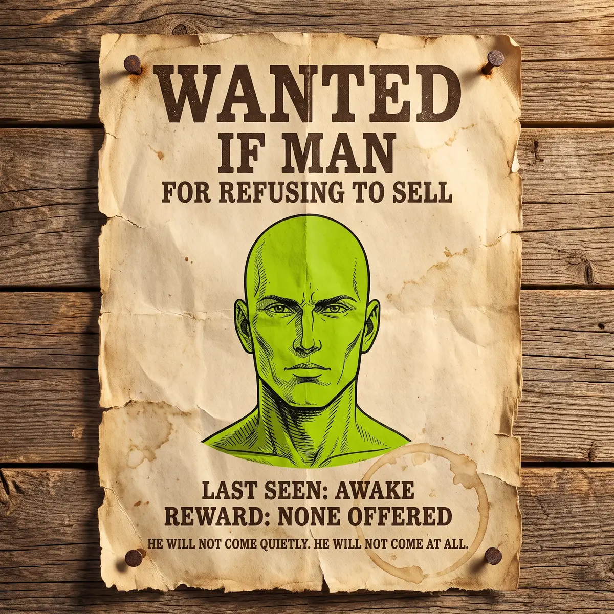 Wanted poster