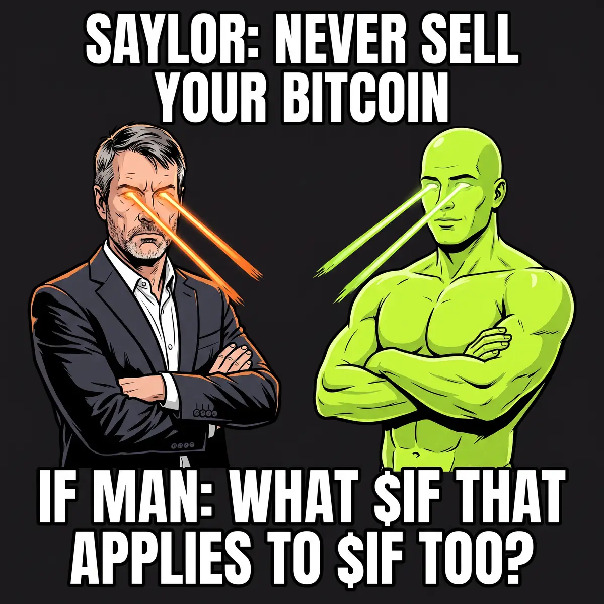 Saylor never sell