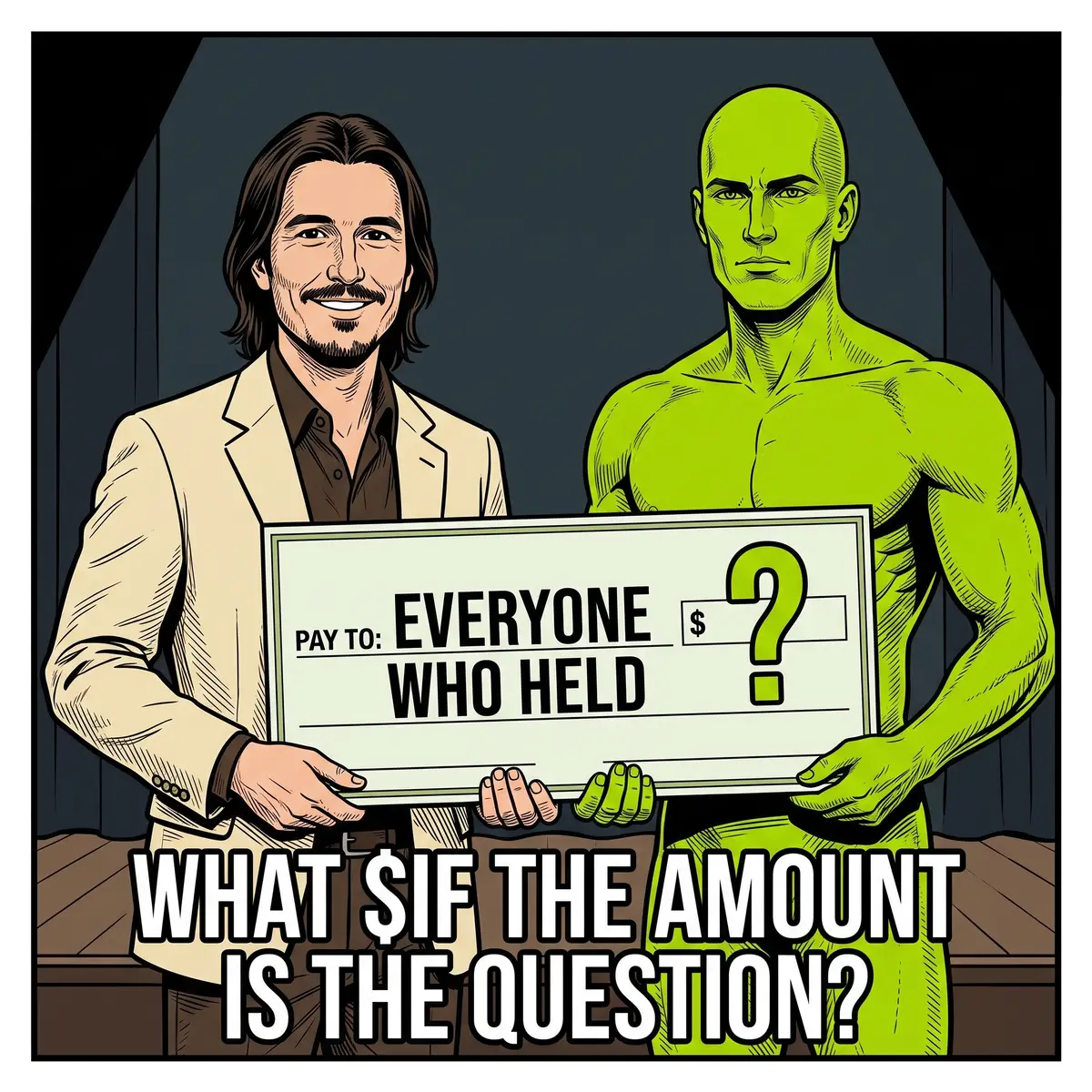 Vlad giant cheque
