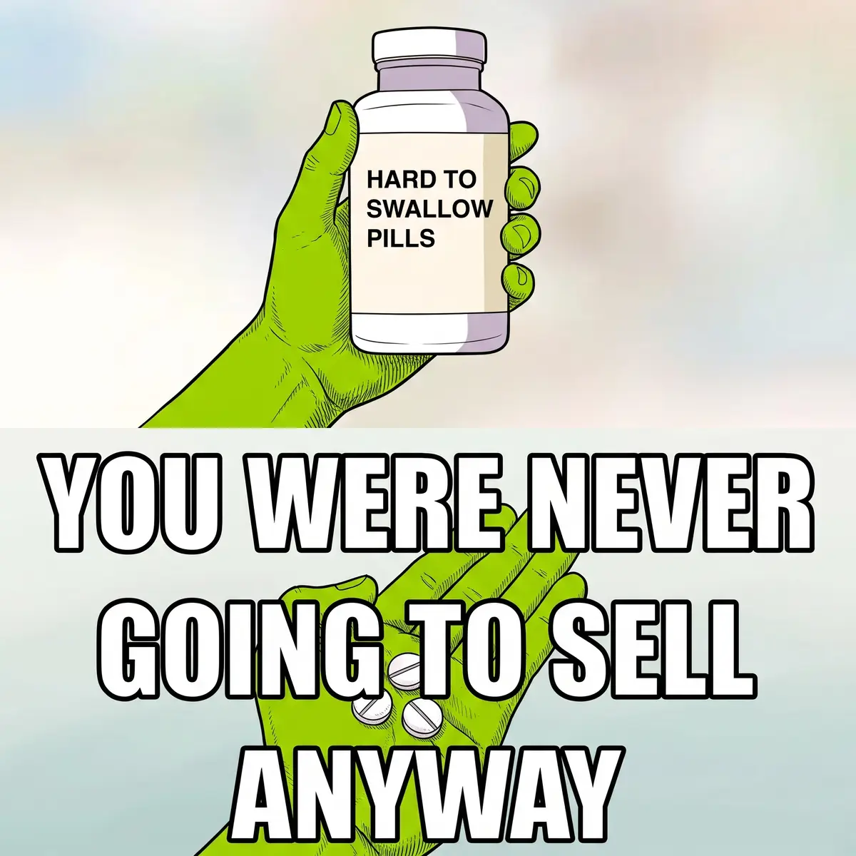 Hard to swallow pills