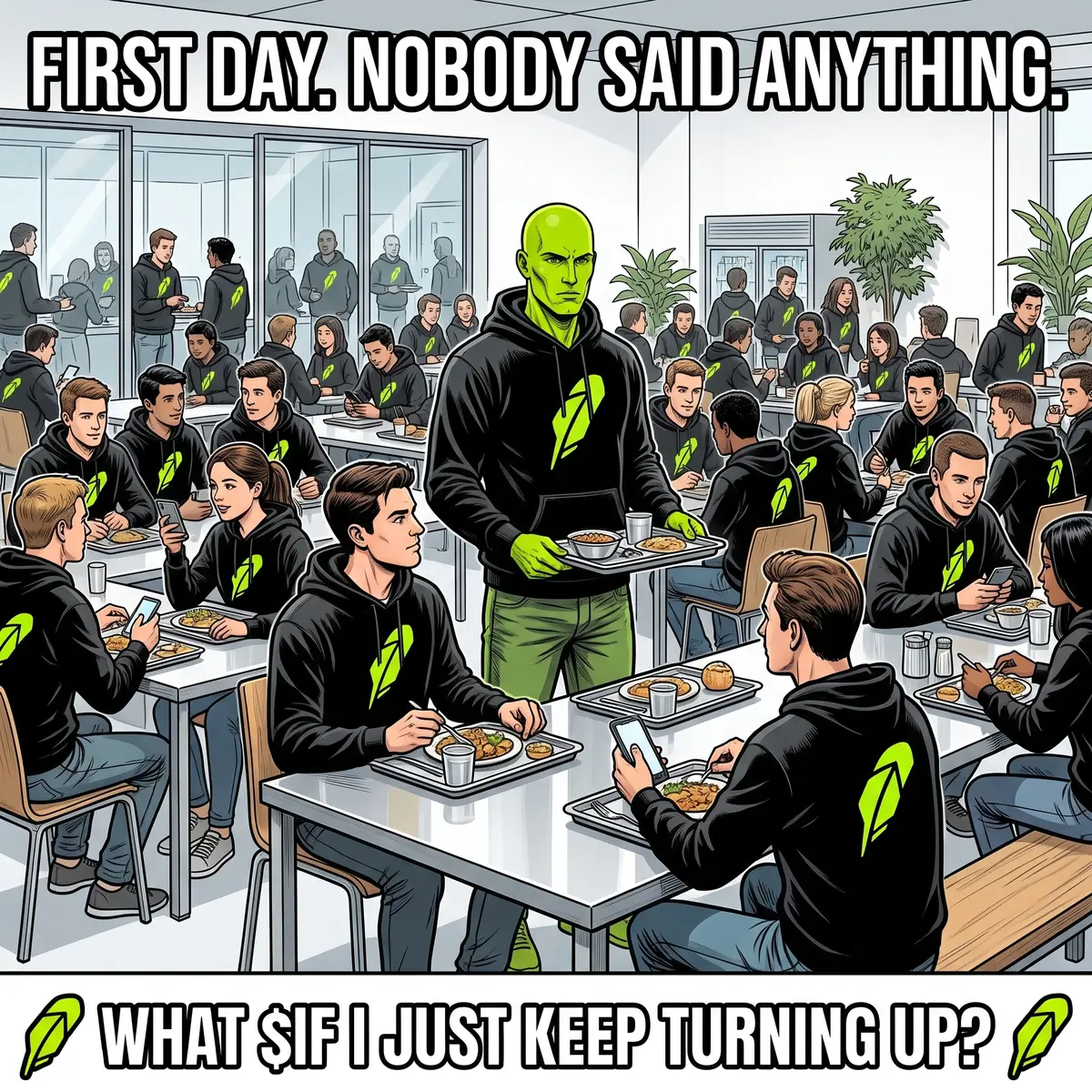 Canteen first day