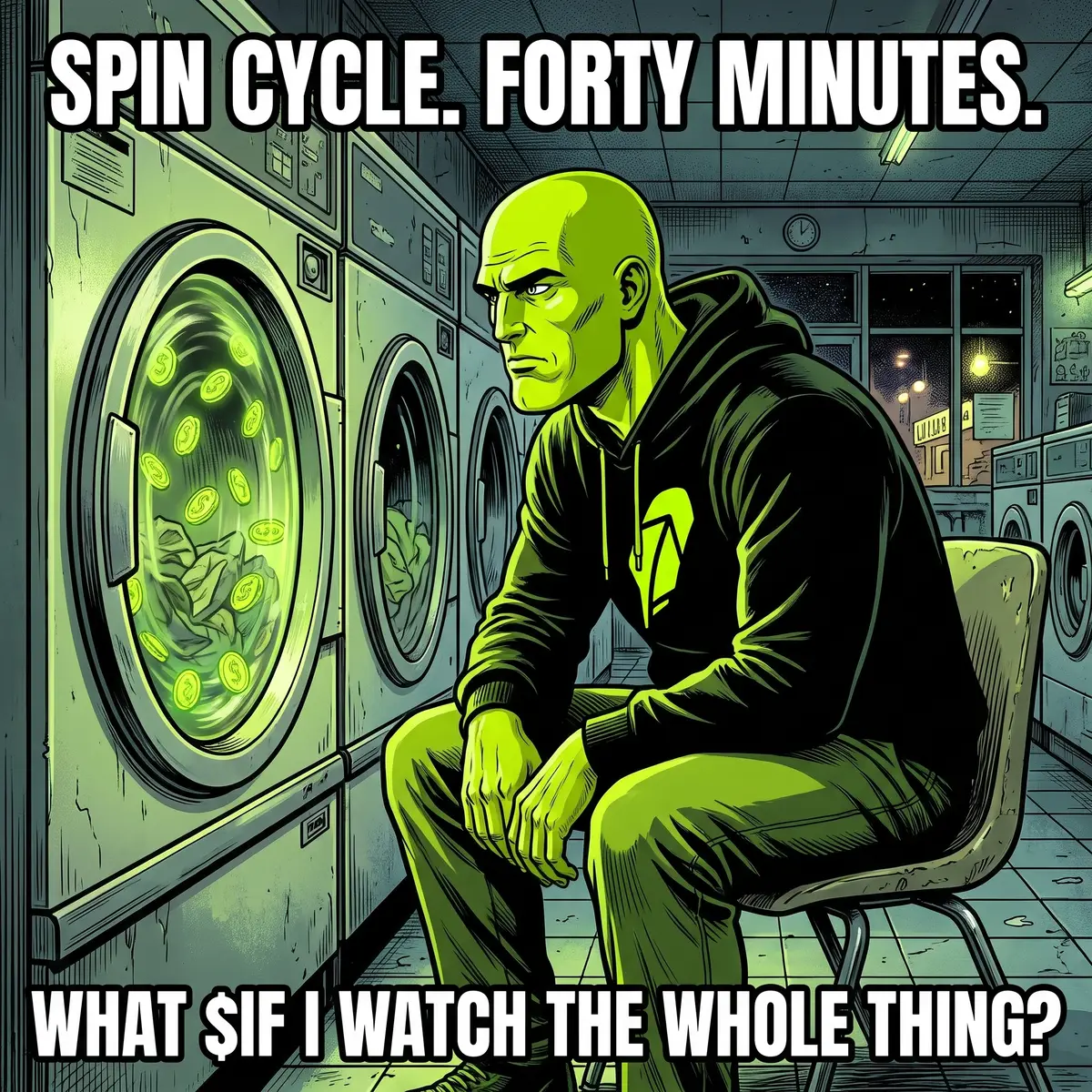 Launderette spin