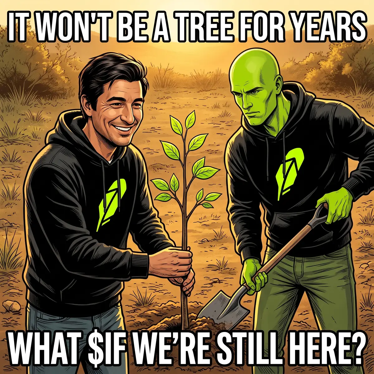Planting a tree
