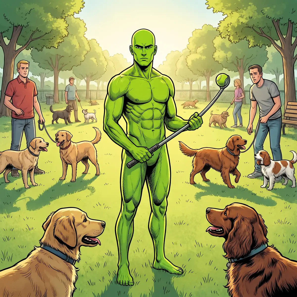 Dog park no dog