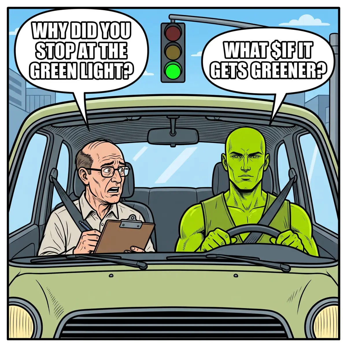 Driving test