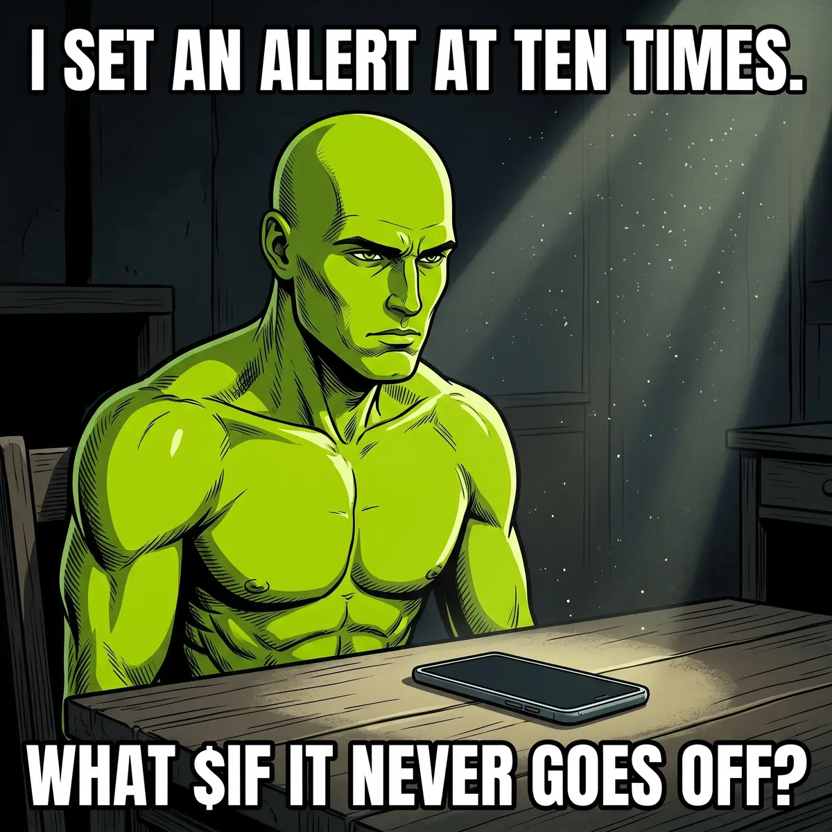 Alert ten times