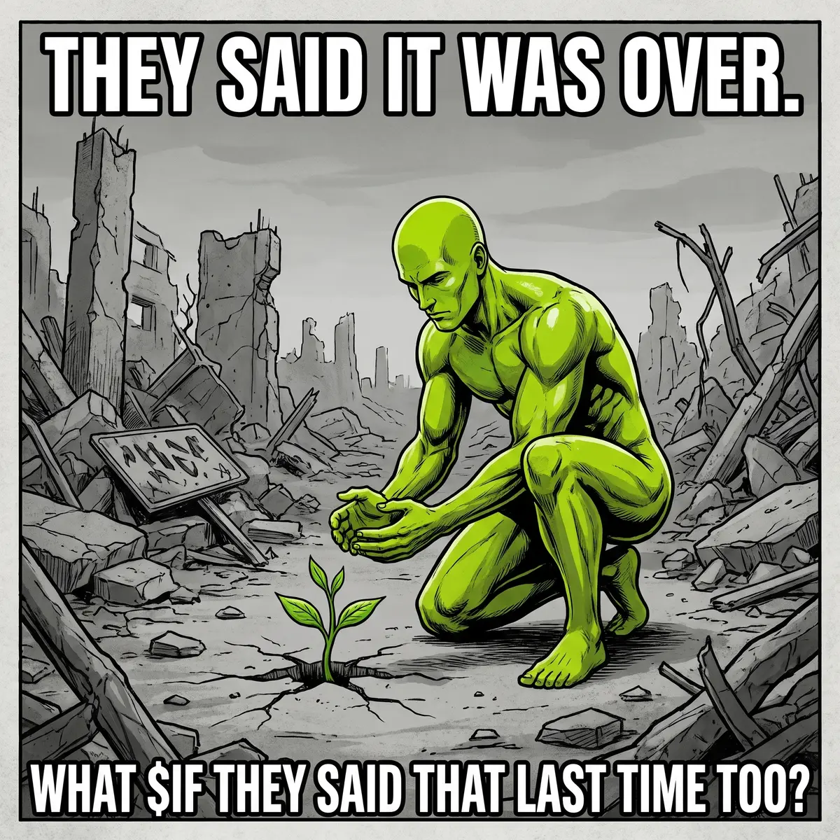 They said it was over
