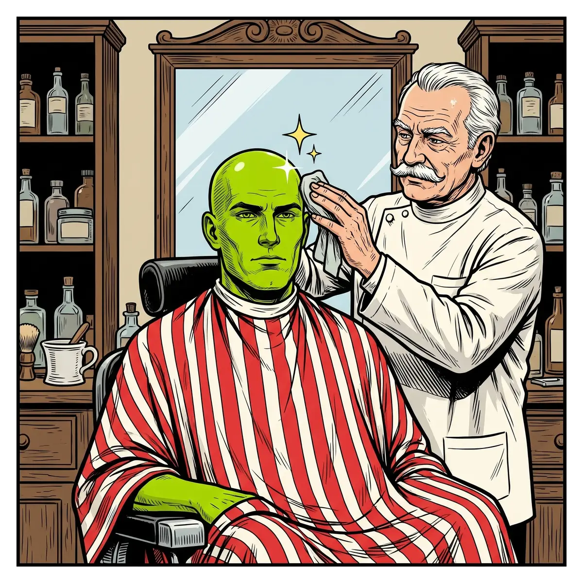 Barber polish
