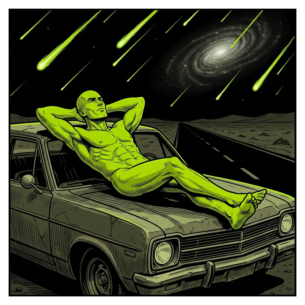 Meteor car roof