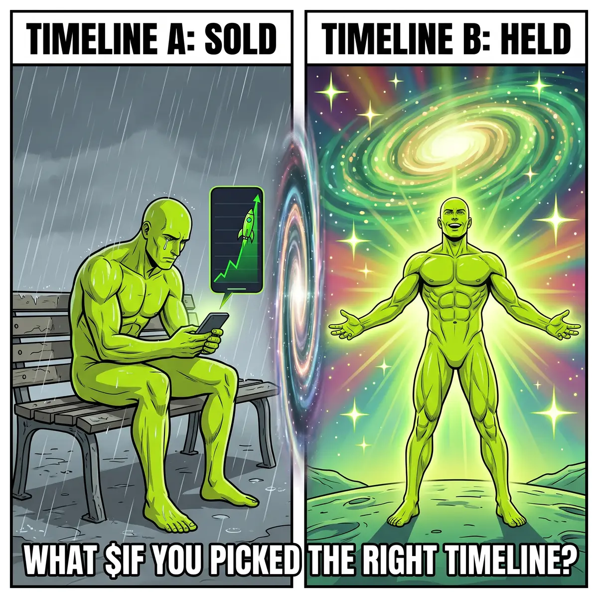 Timeline sold vs held