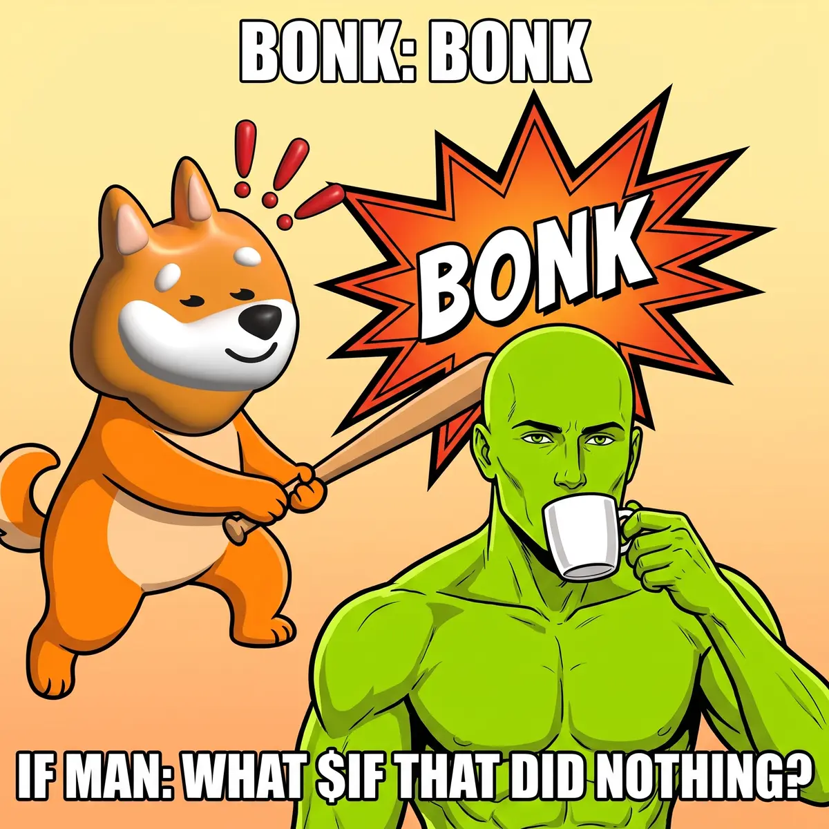 Bonk did nothing