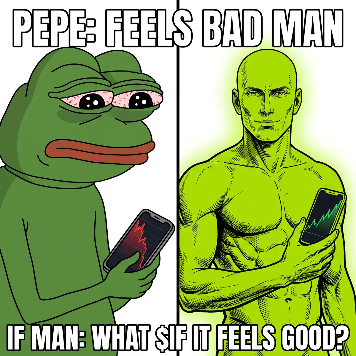 Pepe feels bad