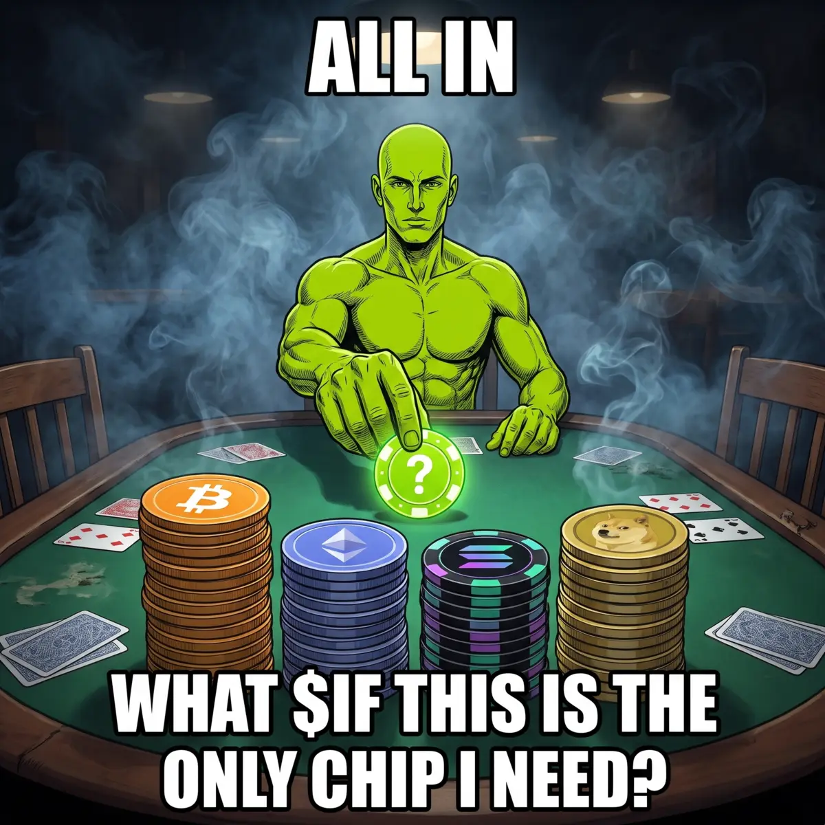 Poker table