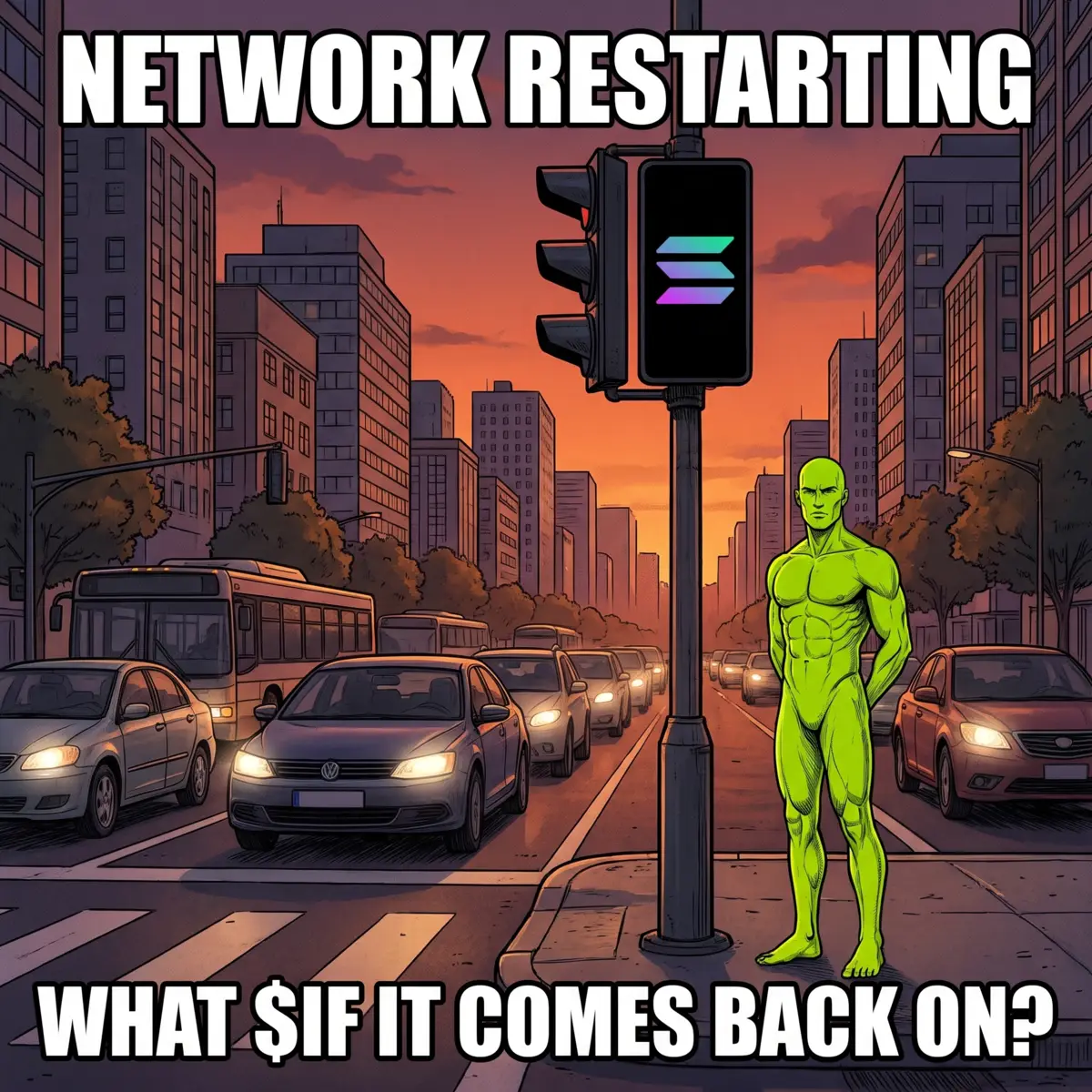 Sol traffic light