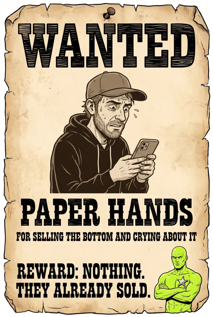 Wanted paper hands