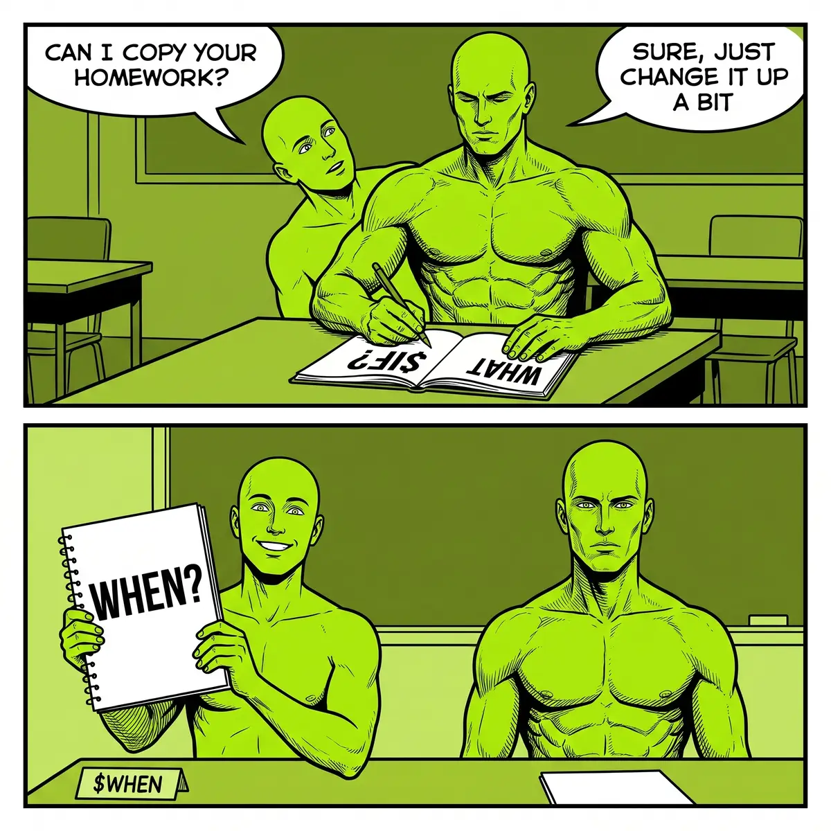 Copy homework