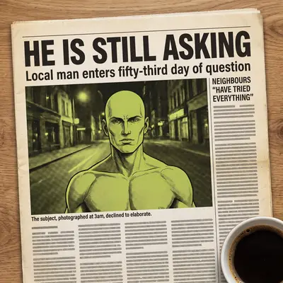 Newspaper front page