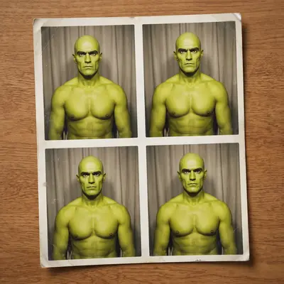 Photo booth strip