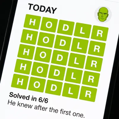 Wordle hodlr