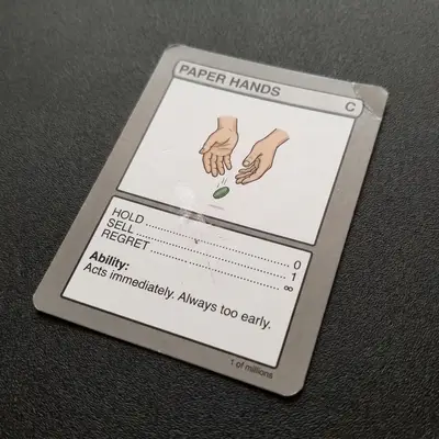 Card paper hands
