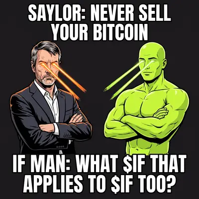 Saylor never sell