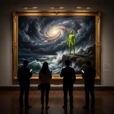 Gallery nobody looking