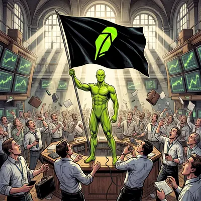Exchange floor flag