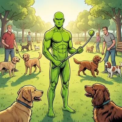 Dog park no dog