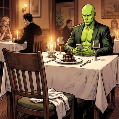 Empty chair dinner