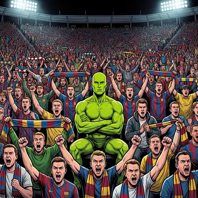 Stadium seated