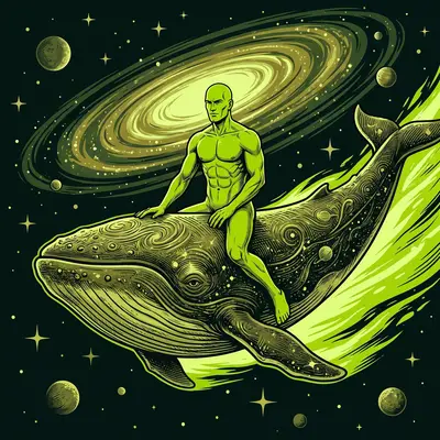 Space whale