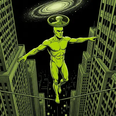 Tightrope coin