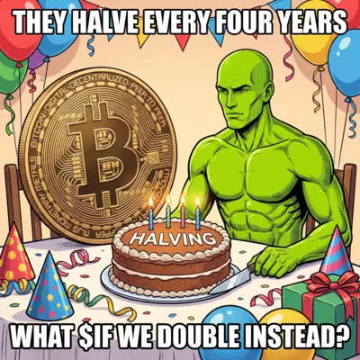 Btc halving cake