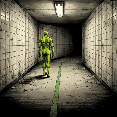 Told you follow the green