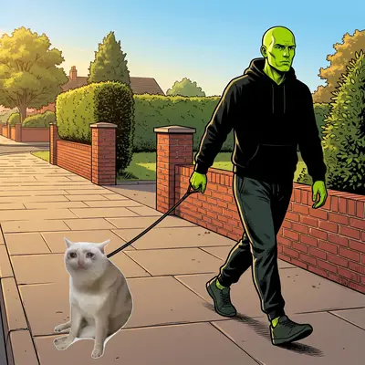 Walking cashcat